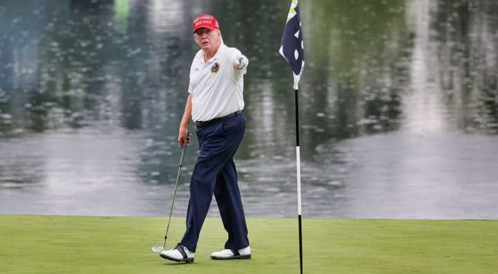 President Donald Trump Reveals Who He’ll Be “Thinking About” Every Time He “Makes A Putt” During Future Golf Outings