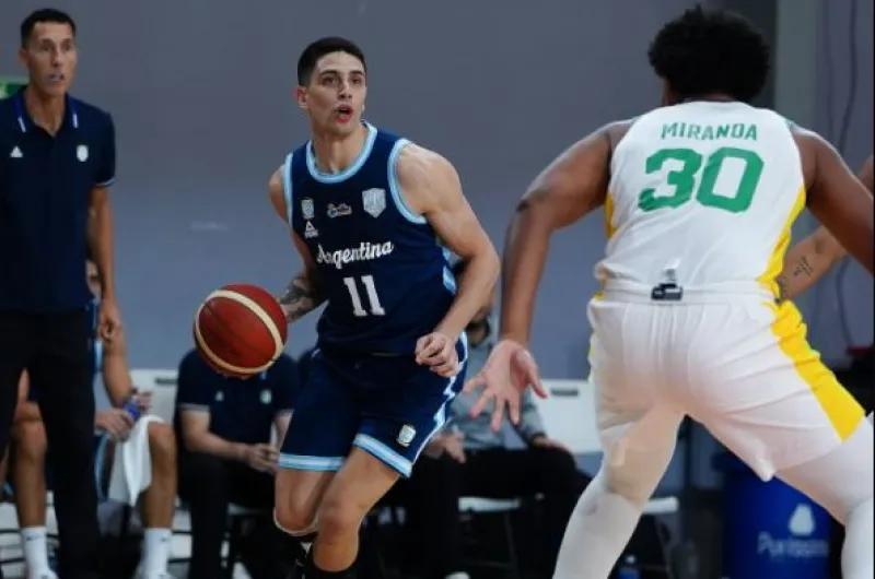 La selección argentina perdió el clásico frente a Brasil en Panamá