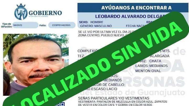 Localizan sin vida a vendedor de garbanzos plagiado en Pueblo Nuevo