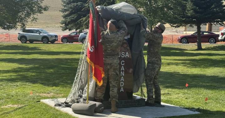 'This is for you and your family': Famed Black Devils military force honored with cemetery monument