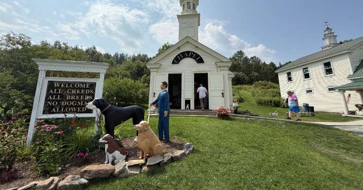A massive mountain park in St. Johnsbury celebrates the bond between dogs and their humans