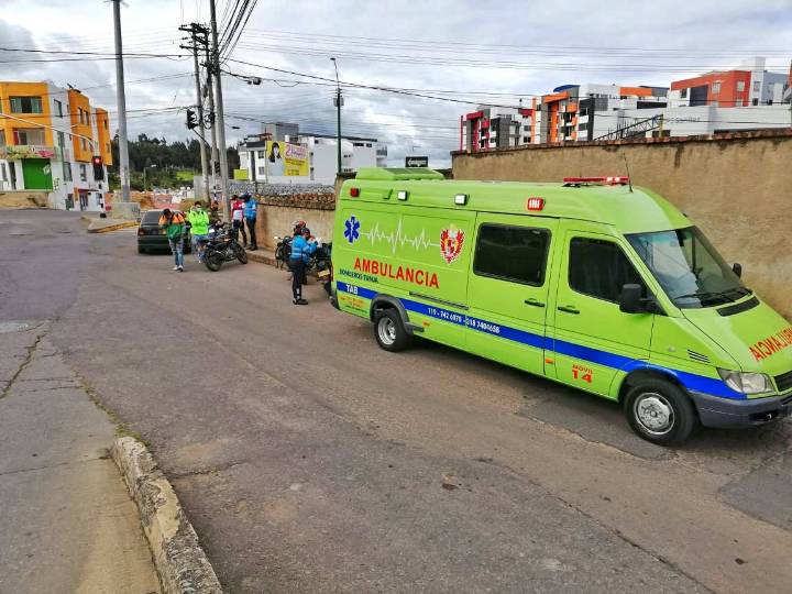 Motociclista atropelló a peatón y huyó en Tunja