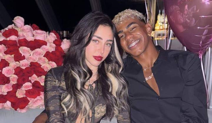 Lamine Yamal confirmó su romance con Nicki Nicole en el cumpleaños de la cantante