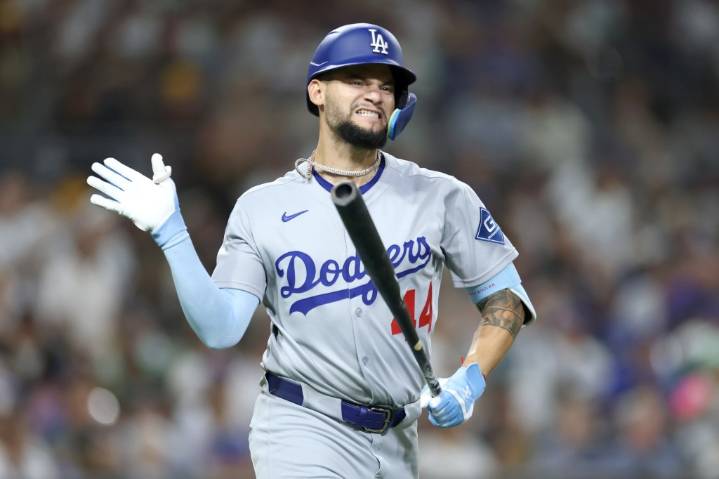 Dodgers held to 3 hits as Padres take series opener, regain share of 1st