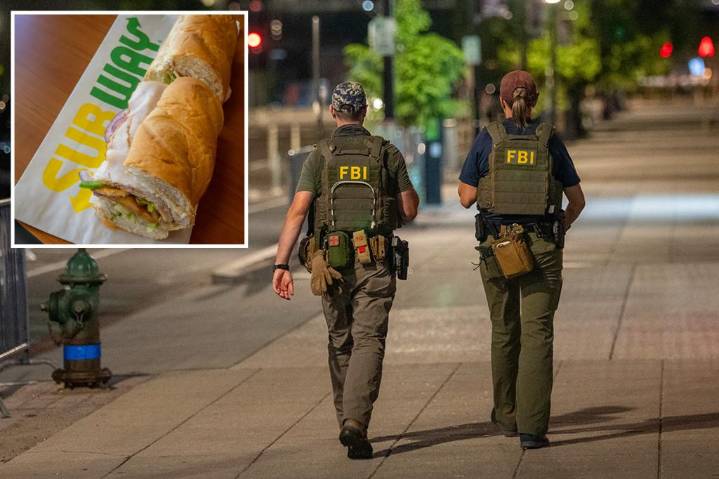 DC man Sean Charles Dunn charged with felony assault after hitting federal agent with Subway sandwich