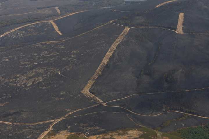 Incendios forestales en España no dan tregua