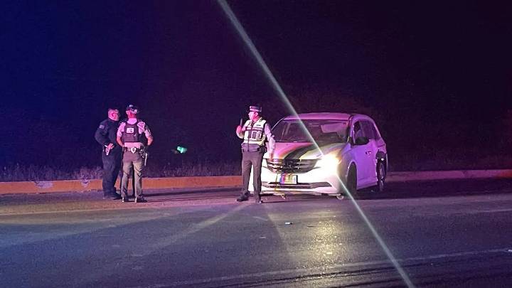 Se registra choque en la carretera a Cuauhtémoc; reportan sólo daños materiales