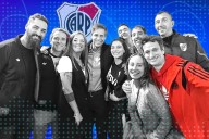 Solo en Off. La sorpresiva aparición de Diego Lagomarsino en un acto de campaña en River Plate