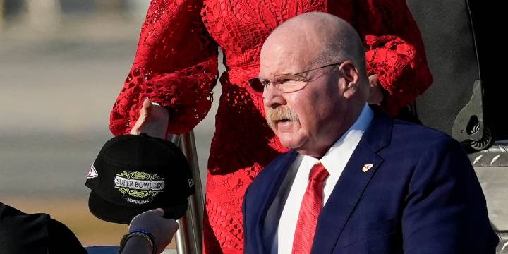 Report says bullet was fired into Chiefs coach Andy Reid’s office in 2024 while he was there