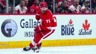 NHL EDGE stats leaders for Detroit Red Wings