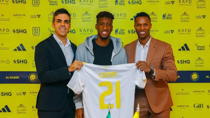 Kingsley Coman llega al Al Nassr de CR7