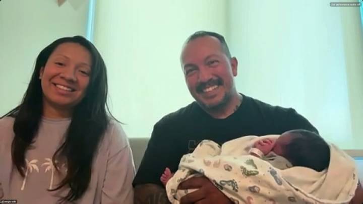 Couple welcomes baby in parking lot of Ontario gas station