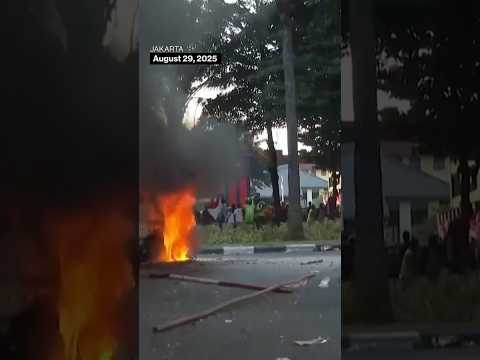 Indonesia Protests: Thousands take to streets for third day as the president urges calm