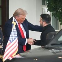 Suits you: 'Fabulous' Zelensky outfit wows Trump