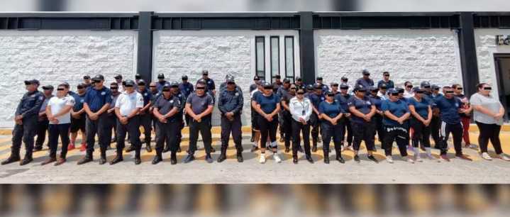 Detienen a 59 agentes de la policía municipal de Cintalapa por vínculos con el crimen organizado