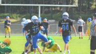 WATCH: Inland Lakes senior Hanel breaks loose for touchdown in scrimmage against Engadine
