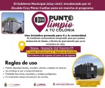 Instalan 3 puntos limpios en la colonia Fray García