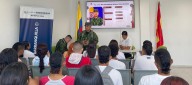 Ejército presenta su oferta institucional a jóvenes en conflictividad de la localidad metropolitana