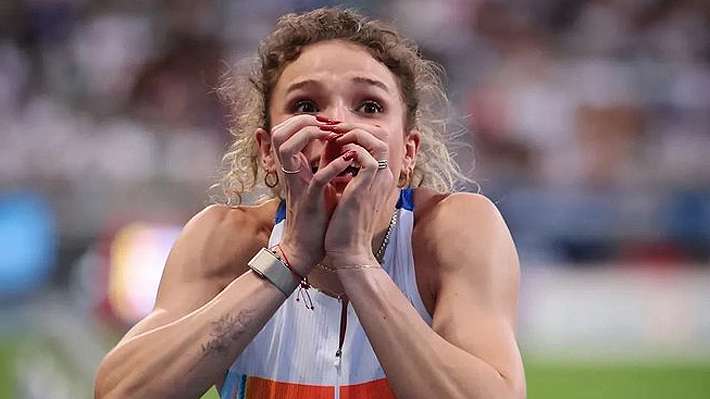 Extraordinaria Martina Weil: En la Diamond League de Zúrich volvió a romper su récord nacional de 400 metros... Mira el remate de la carrera