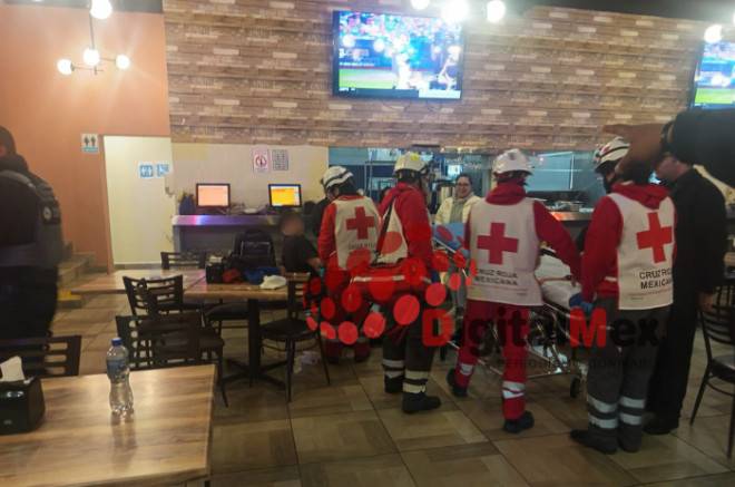 Balacera en restaurante "Rancheros del Sur" en #Toluca deja 2 lesionados
