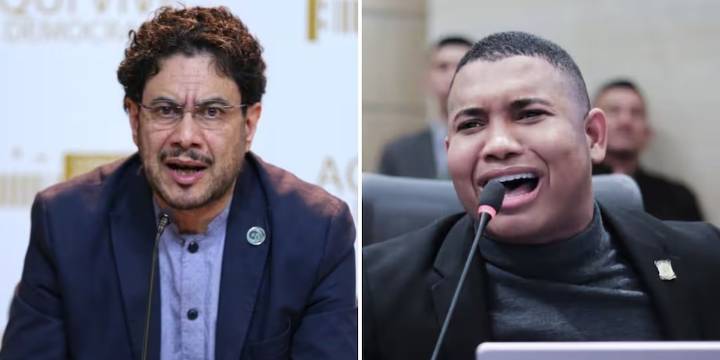 Miguel Polo Polo le recomendó a Iván Cepeda usar en su campaña una foto junto a Iván Márquez y Jesús Santrich