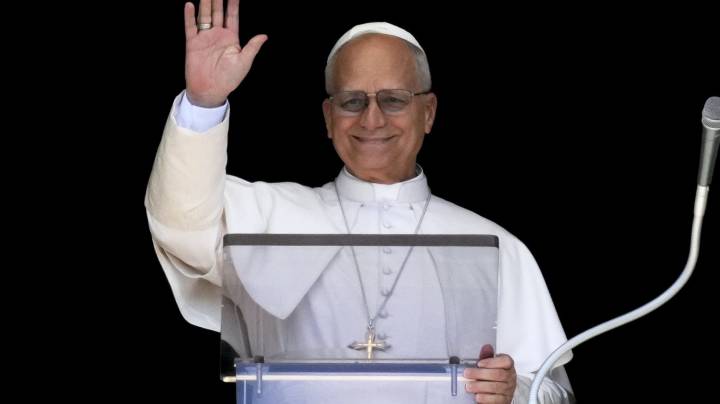 Pope demands end to the 'pandemic of arms' as he prays for victims of Minnesota school shooting