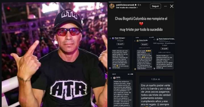Pablo Lescano: cantante de Damas Gratis se pronuncia tras los disturbios que dejaron un muerto en el Movistar Arena