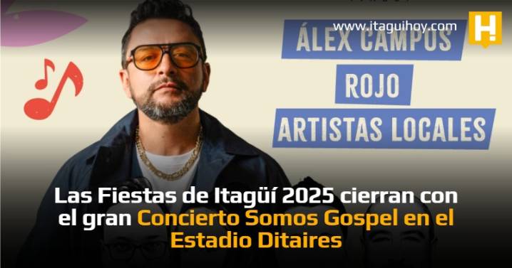 Las Fiestas de Itagüí 2025 cierran con el gran Concierto Somos Gospel en el...