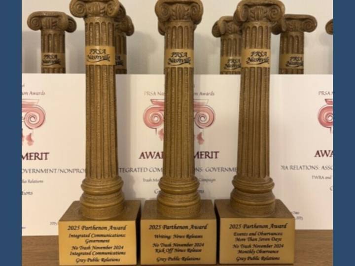 TDOT Campaign Receives Six Awards for Litter Prevention Efforts