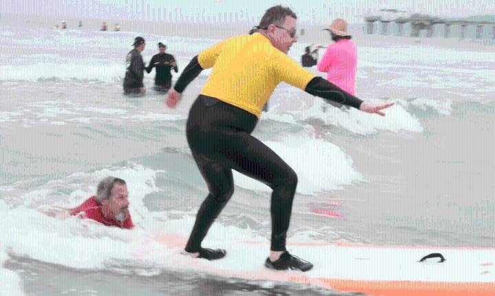 Hays Navy veteran makes waves in San Diego