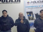 Mal momento para Chicho Serna en Villa La Angostura: sufrió un robo pero terminó con una sonrisa en la comisaría