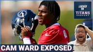 Cam Ward's WORST TRAIT EXPOSED, but it is a GREAT THING & Titans Defense 'Fights' Back At Practice
