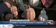 Morgan with Rust & Cinder showcases products at Charm at the Farm in Lebanon