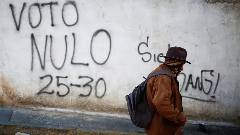 Así vive Bolivia la previa de las elecciones generales: el país podría ir por primera vez a una segunda vuelta [FOTOS]