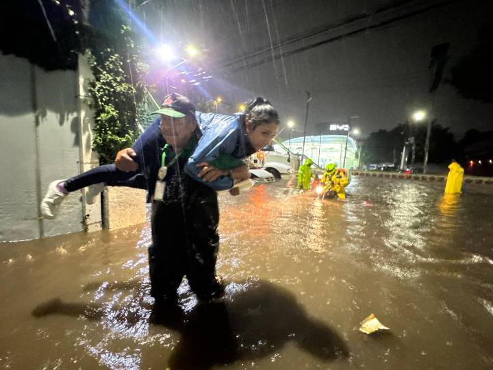 Lluvias provocan afectaciones CDMX