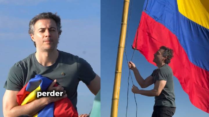 Bandera que elevó la tensión entre Perú y Colombia fue puesta por Daniel Quintero