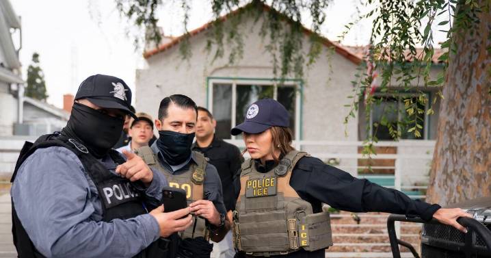ICE Goons Tear Down Pro-Immigration Banner and Leave Dildo on Display