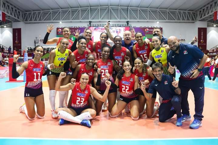 República Dominicana va a semifinales de la Copa Panamericana de Voleibol Femenil Colima 2025′