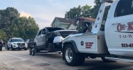 Sharonville PD: Police pursuit ends in car catching fire, 3 in custody