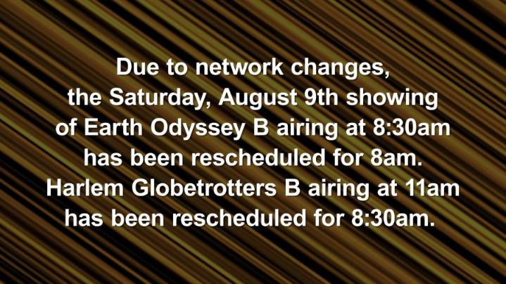 KVEO’s NBC Children’s Programming Update for August 9, 2025