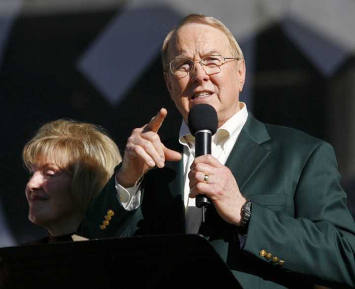 James Dobson, influential founder of conservative Christian group Focus on the Family, has died
