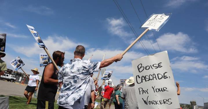 Boise Cascade workers' strike enters second week in Billings