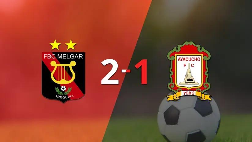 Liga 1: Con un gol agónico, Melgar venció a Ayacucho FC por 2 a 1