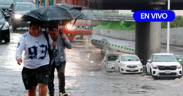 ¿Vienen más inundaciones para la CDMX? Lluvias fuertes caen en 3 alcaldías; sigue la cobertura EN VIVO