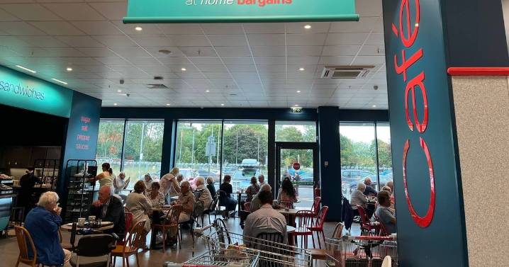 'I dined at Home Bargains Cafe and couldn't believe the price of a pot of tea'