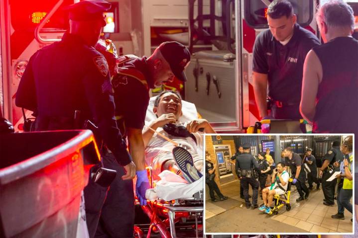 Man pushed onto train tracks at NYC subway station: NYPD
