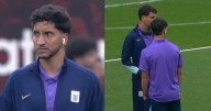 Así fue recibido Alianza Lima por hinchas de Universitario en el estadio Monumental