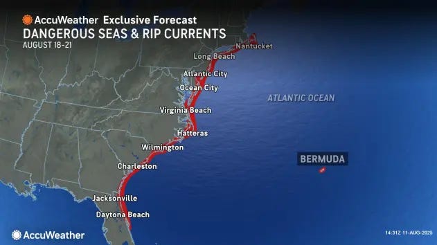 Will Tropical Storm Erin impact NY? See tracker and forecast details