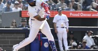 Vladimir Guerrero's MRI on left hamstring shows no damage as he sits for Blue Jays versus Pirates