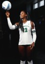 A year older, UH middle blocker Mililana Sylvester has emerged as a leader